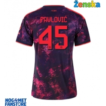 Bayern Munich Aleksandar Pavlovic #45 Rezervni Dres za Ženska 2026-27 Kratak Rukav